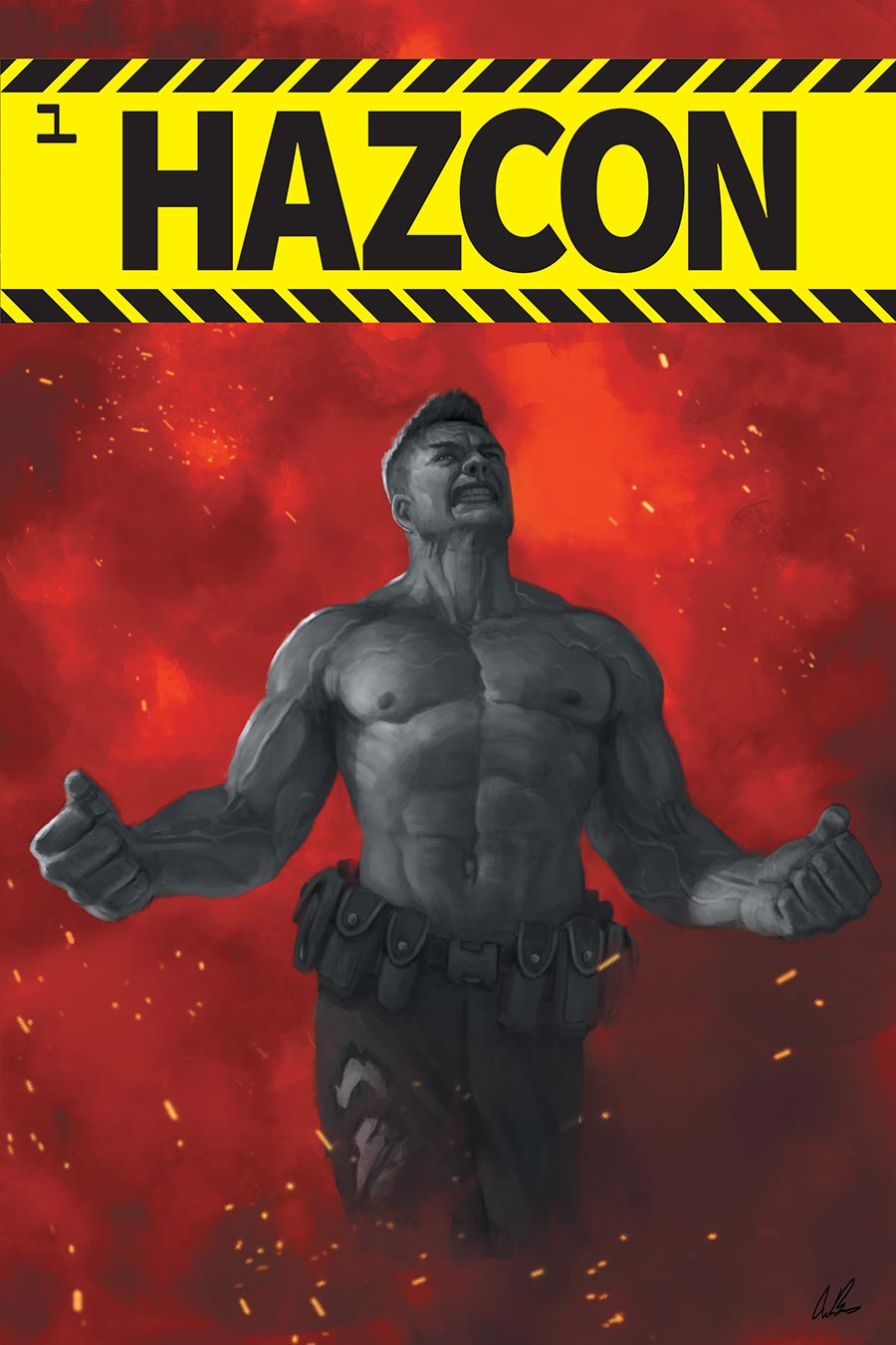 Hazcon #1 Cover C Variant Aaron Bartling Cover