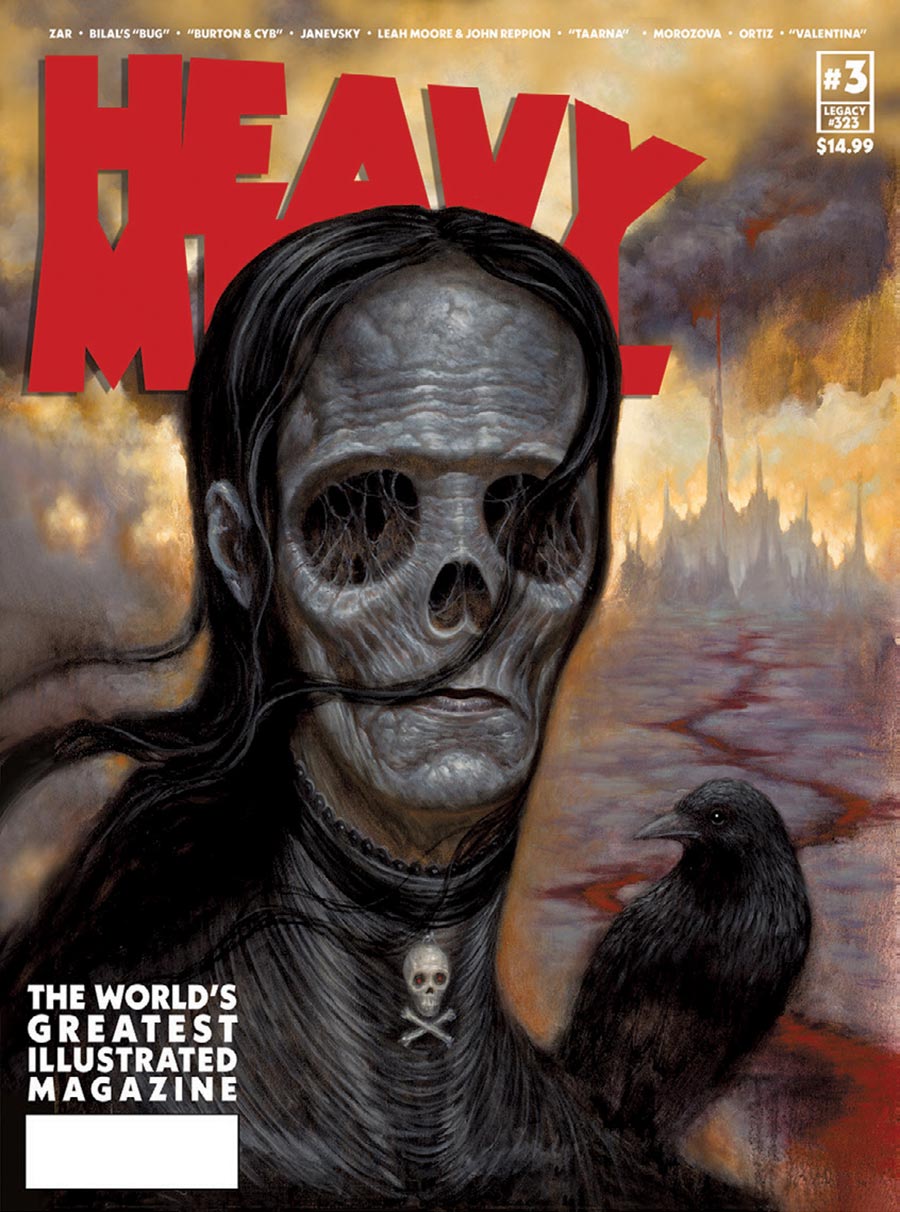 Heavy Metal Magazine #3 Cover B Variant Chet Zar Cover