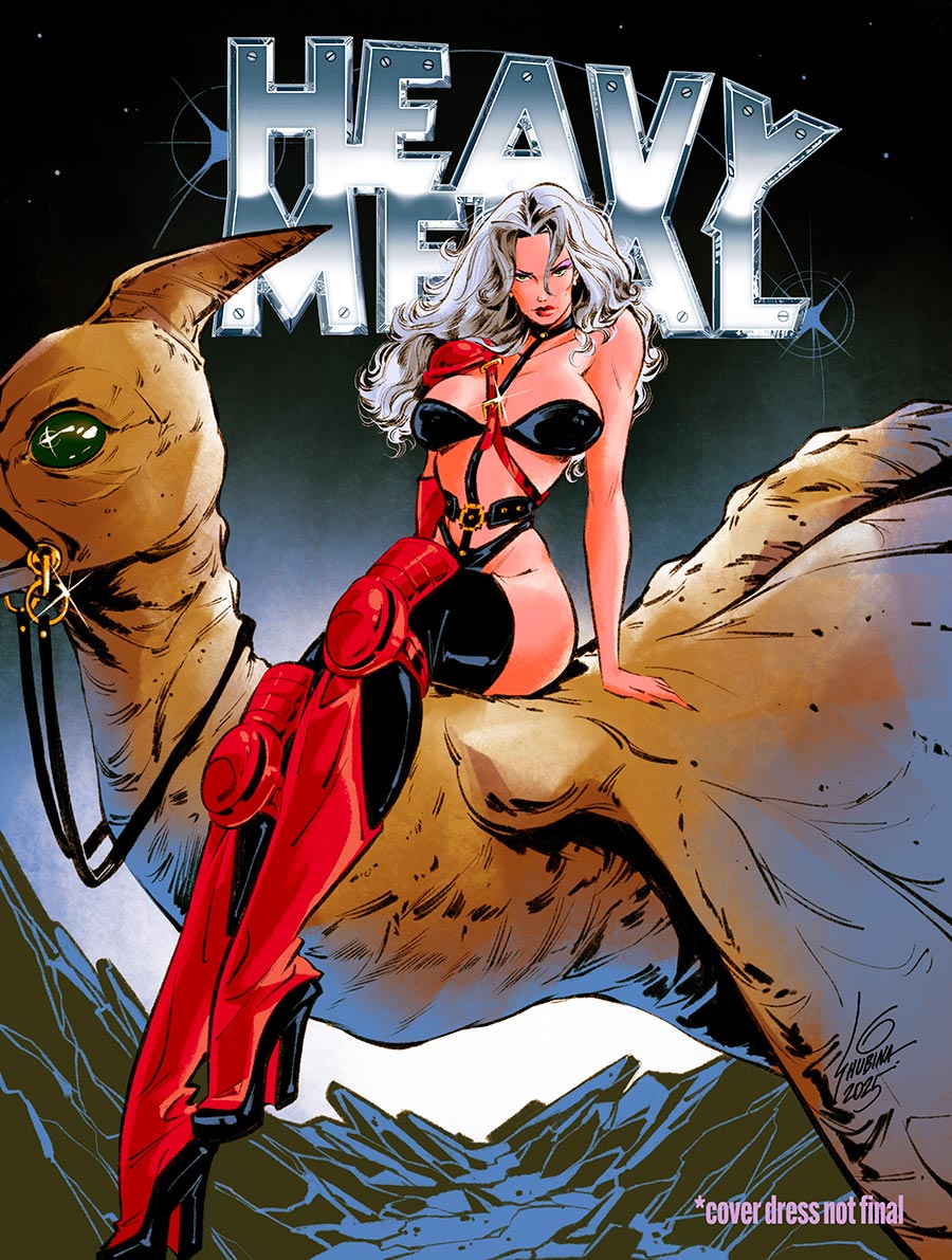 Heavy Metal Magazine #3 Cover D Massive Select Exclusive Sveta Shubina Variant Cover