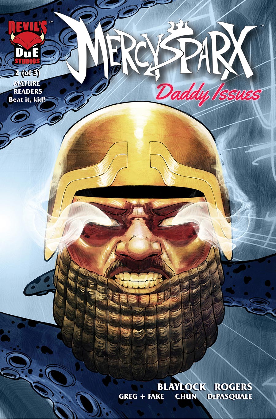 Mercy Sparx Daddy Issues #2 Cover C Variant Josh Blaylock Joel Herrera & Brian Rogers Connecting Cover