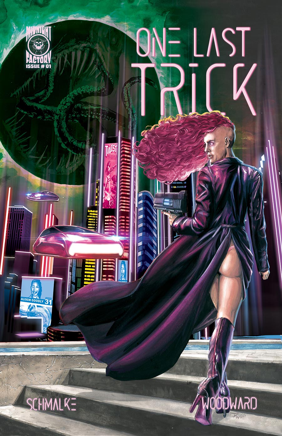 One Last Trick #1 Cover A Regular JK Woodward Cover