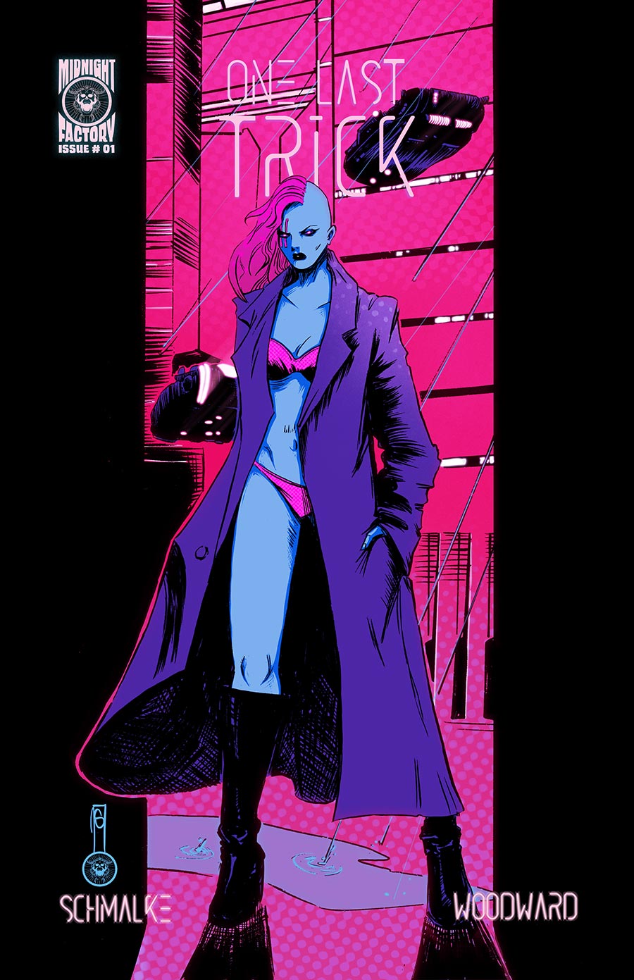 One Last Trick #1 Cover B Variant Joseph Schmalke Cover