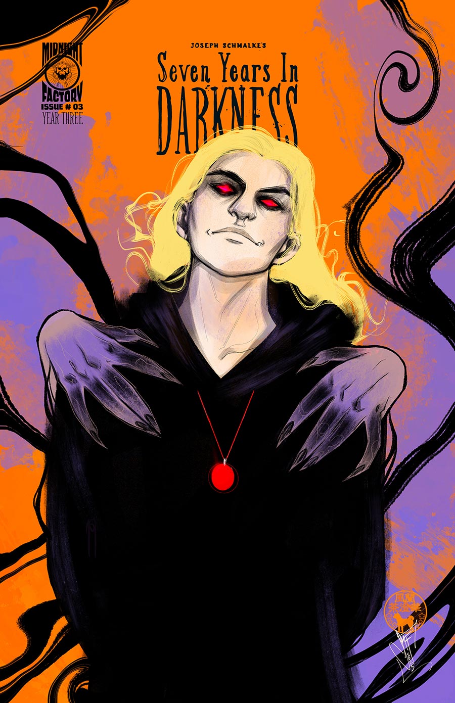 Seven Years In Darkness Year Three #3 Cover C Incentive Francesca Fantini Variant Cover