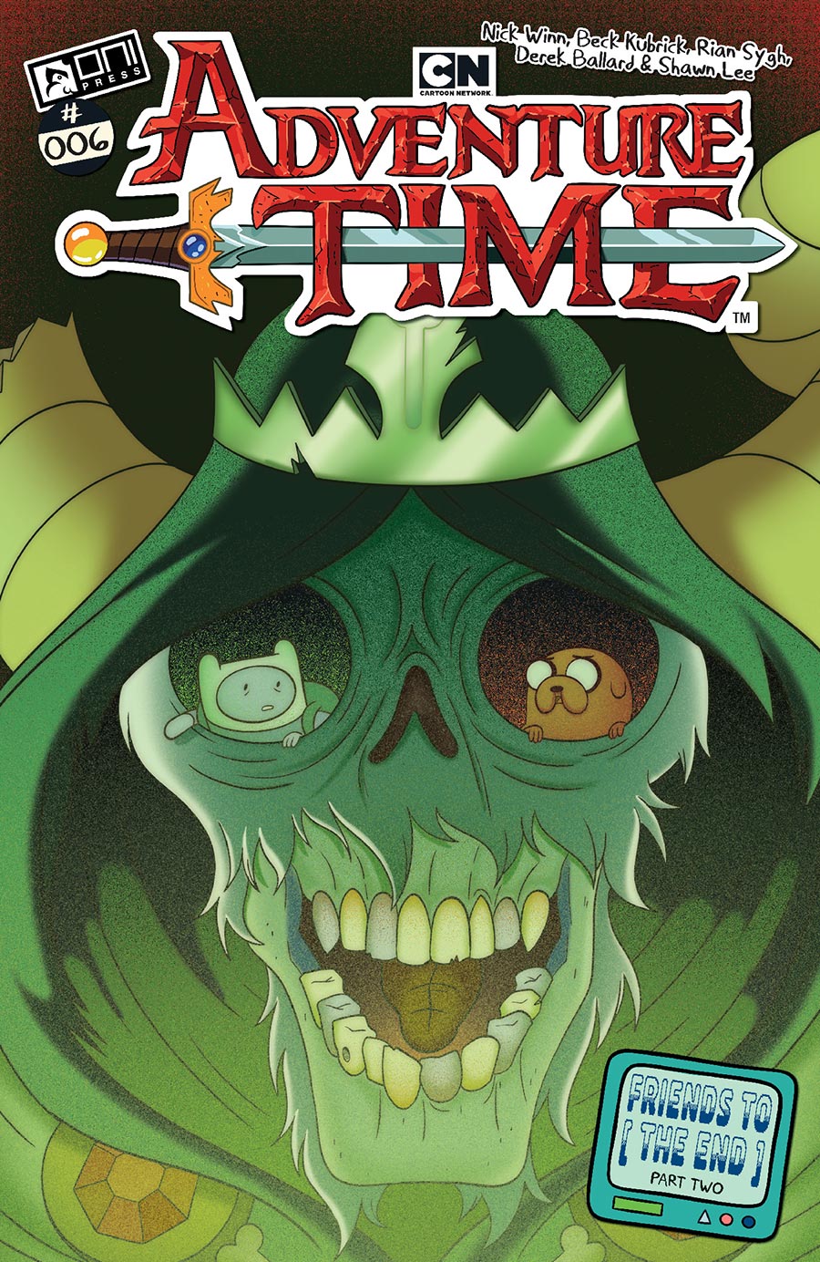 Adventure Time Vol 2 #6 Cover A Regular Nick Winn Cover