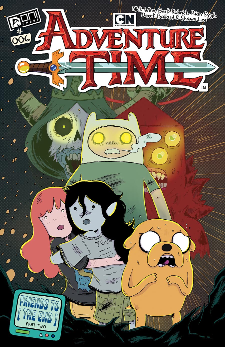Adventure Time Vol 2 #6 Cover B Variant Beck Kubrick Cover