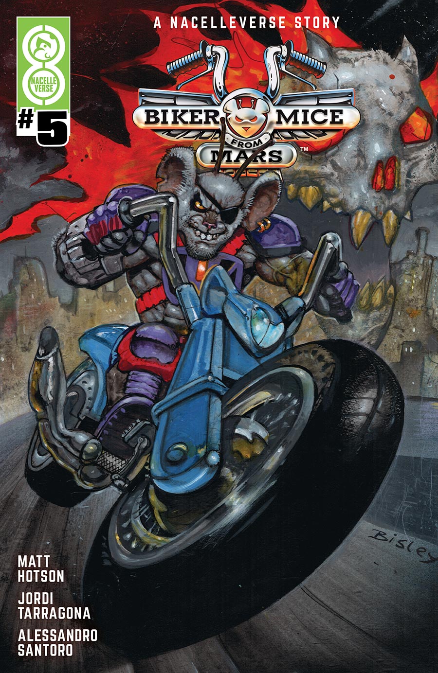 Biker Mice From Mars Vol 3 #5 Cover D Incentive Simon Bisley Variant Cover