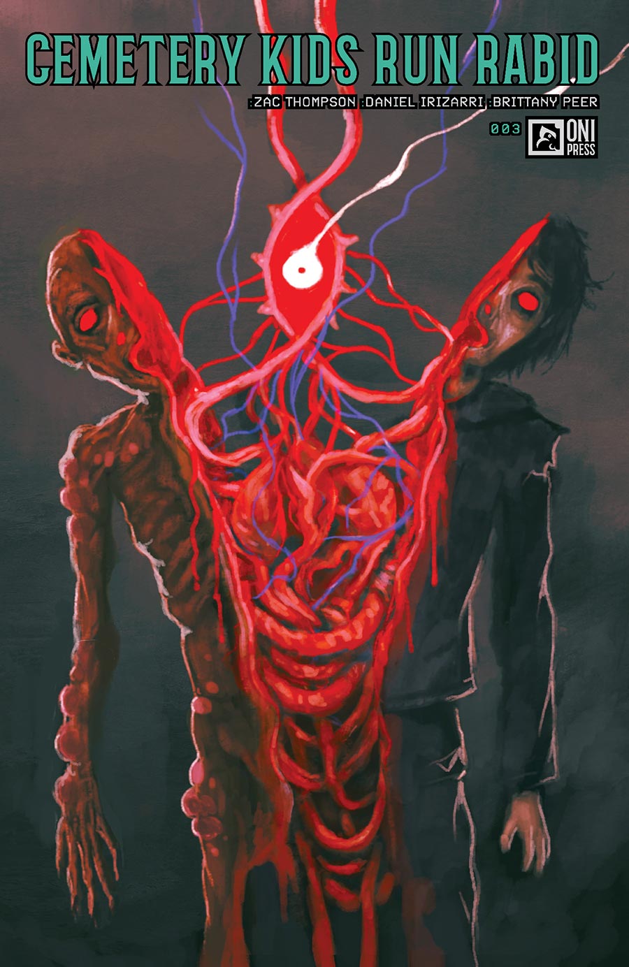 Cemetery Kids Run Rabid #3 Cover B Variant Trevor Henderson Cover