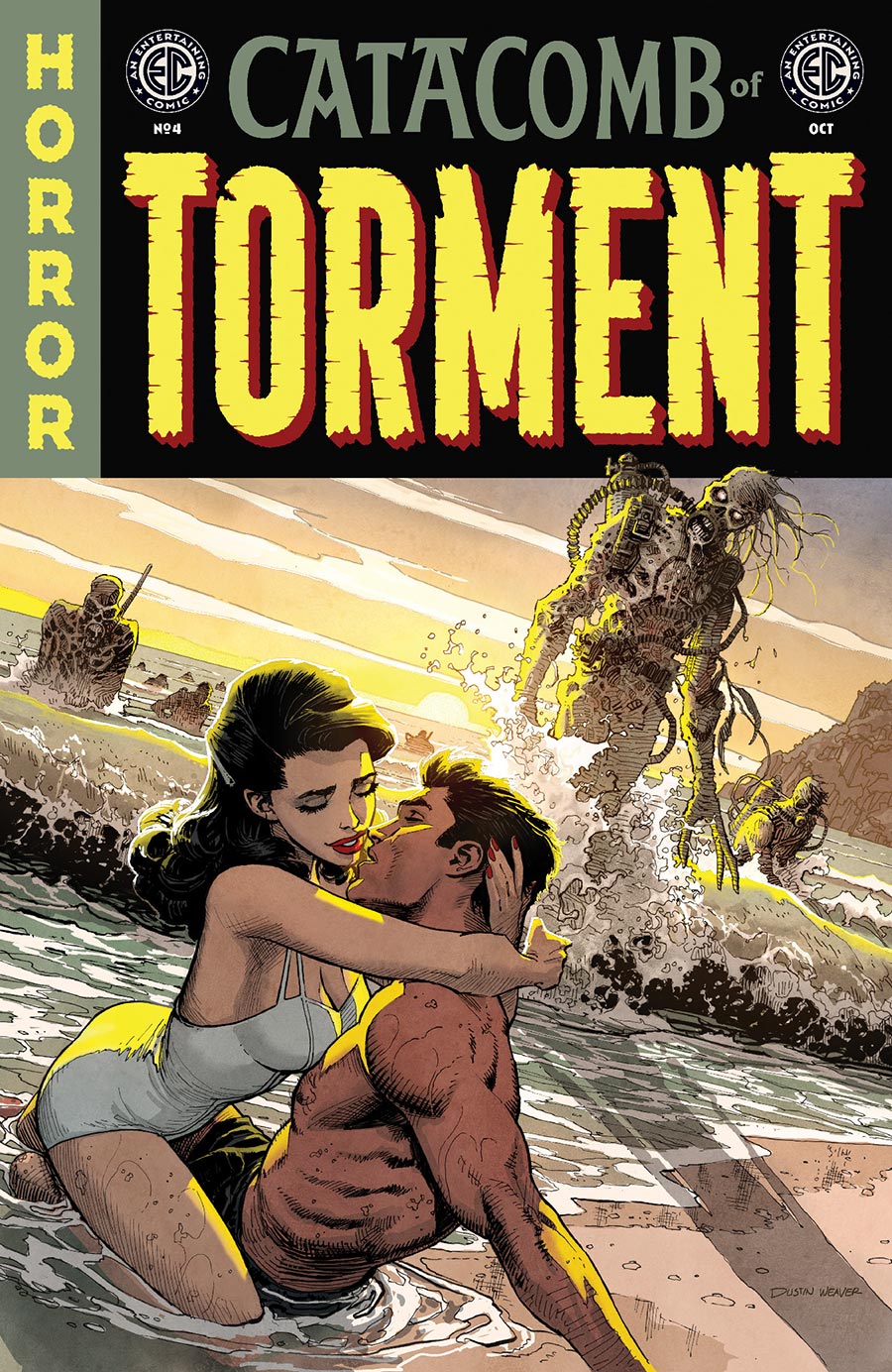 Catacomb Of Torment #4 Cover A Regular Dustin Weaver Cover (EC Comics)