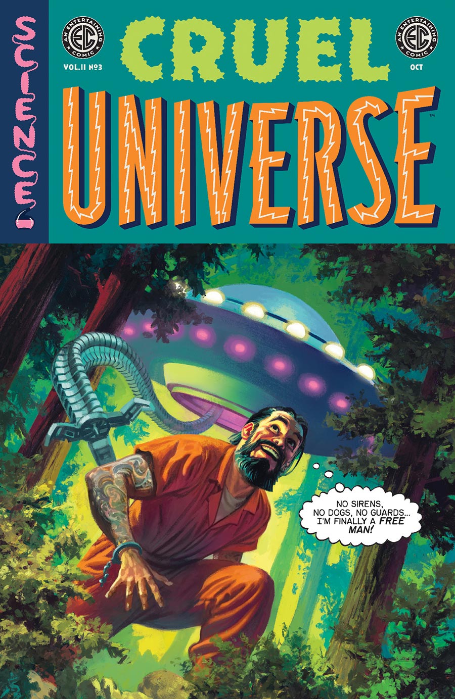 Cruel Universe Vol 2 #3 Cover B Variant Greg Smallwood Cover (EC Comics)