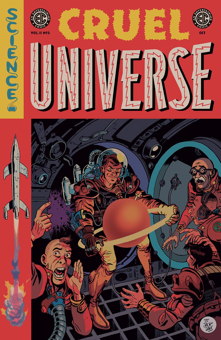 Cruel Universe Vol 2 #3 Cover C Incentive Albert Monteys EC Homage Variant Cover (EC Comics)