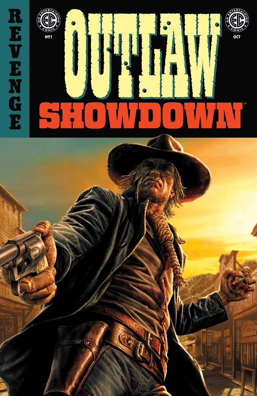 Outlaw Showdown #1 (One Shot) Cover A Regular Lee Bermejo Cover (EC Comics)