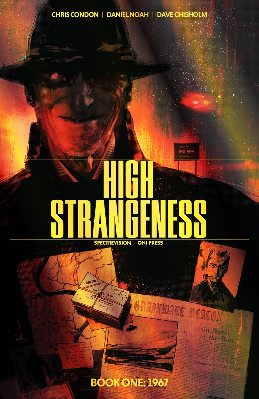 High Strangeness #1 Cover D Variant Jock Foil Cover