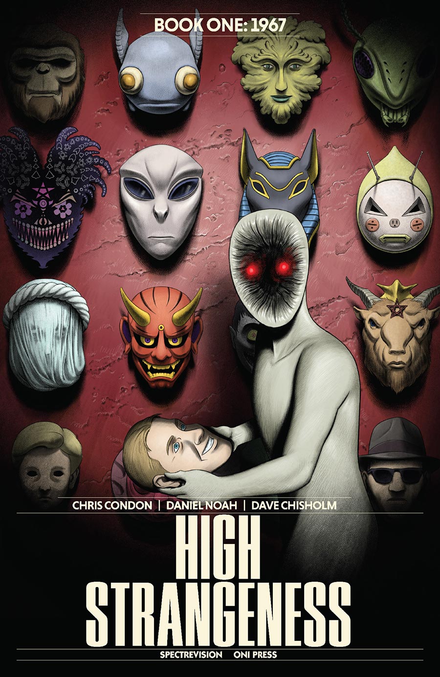 High Strangeness #1 1967 Cover F Incentive Malachi Ward Teaser Variant Cover
