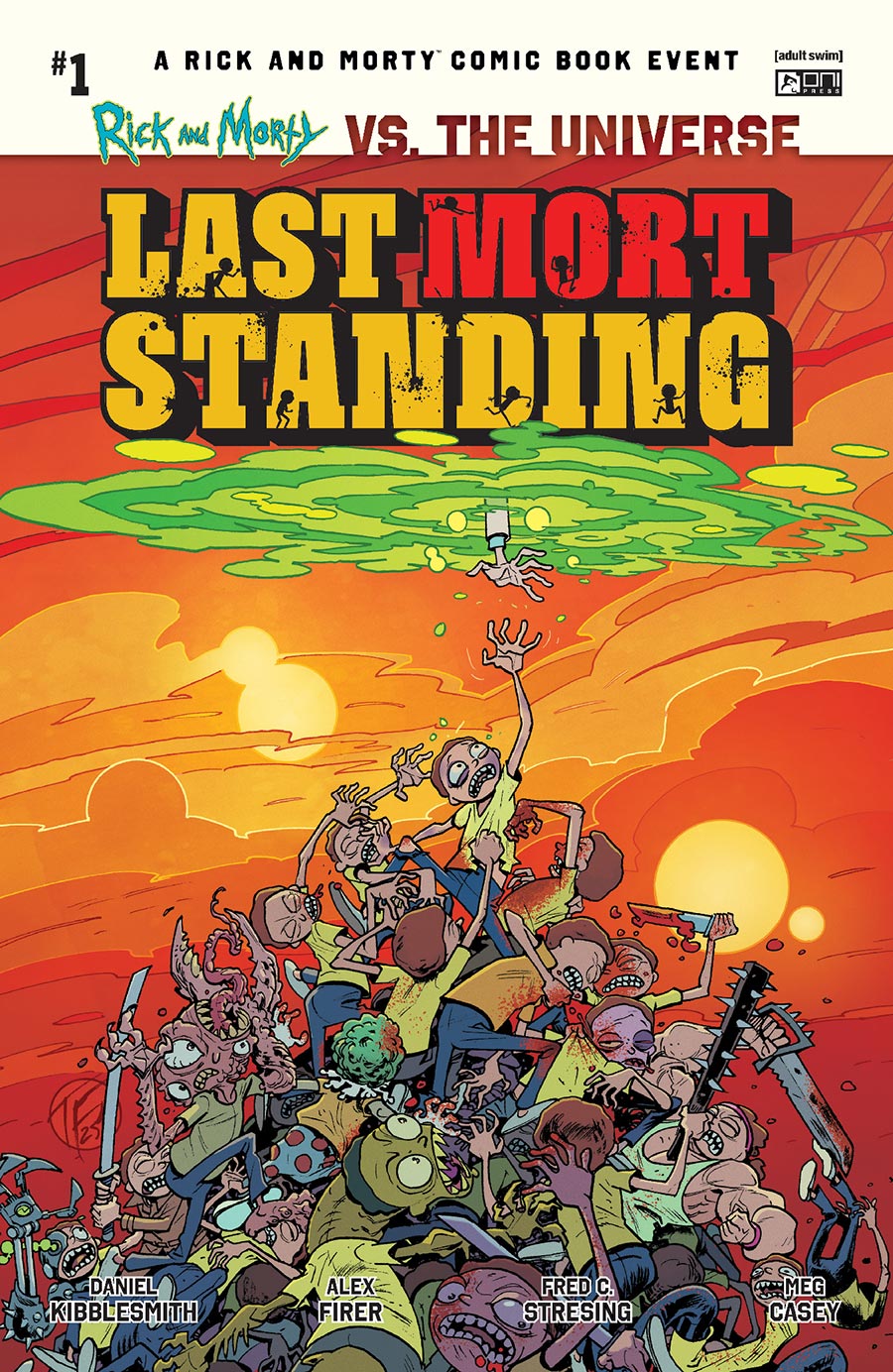 Rick And Morty vs The Universe Last Mort Standing #1 (One Shot) Cover D Incentive Tom Fowler & Bill Crabtree Event Variant Cover