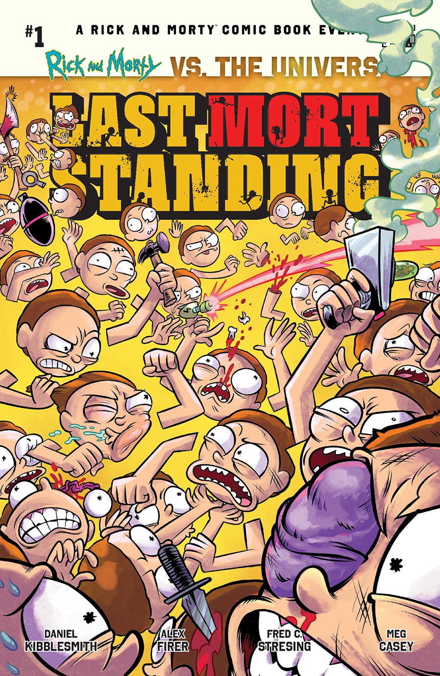 Rick And Morty vs The Universe Last Mort Standing #1 (One Shot) Cover E Incentive Fred C Stresing Prime Variant Cover