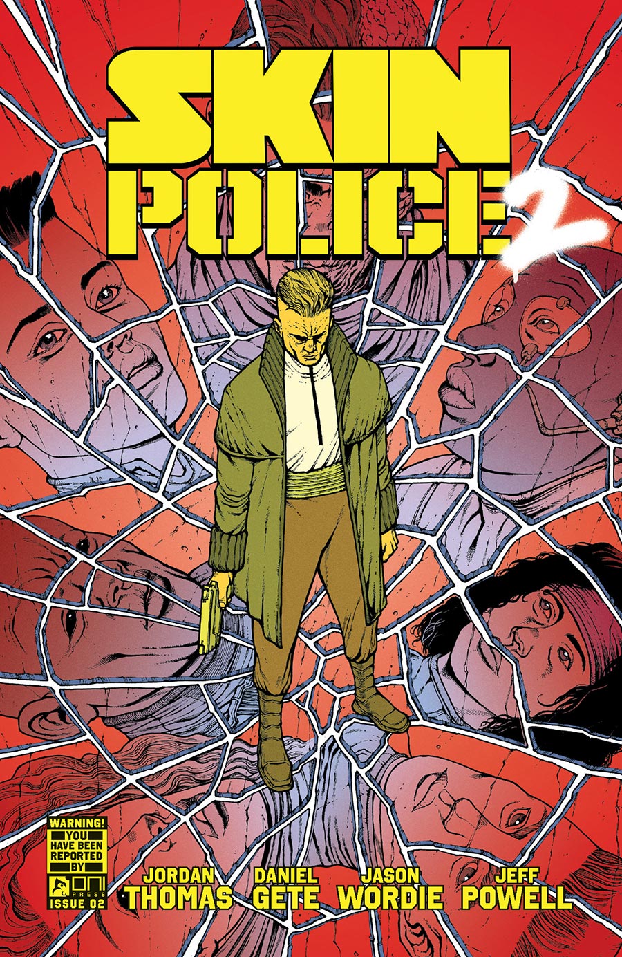 Skin Police 2 #2 Cover A Regular Daniel Gete Cover