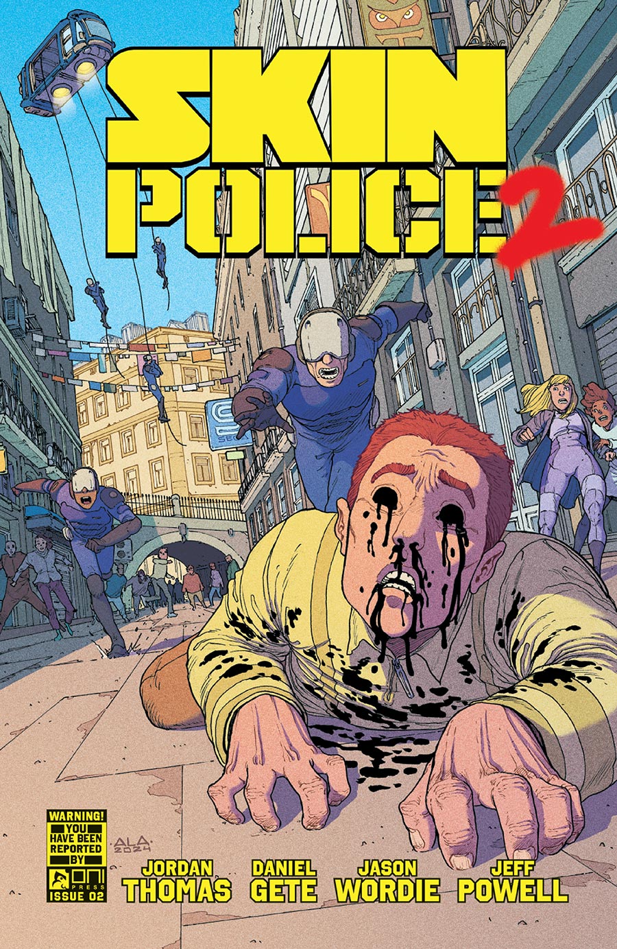 Skin Police 2 #2 Cover B Variant Karl Kerschl Cover