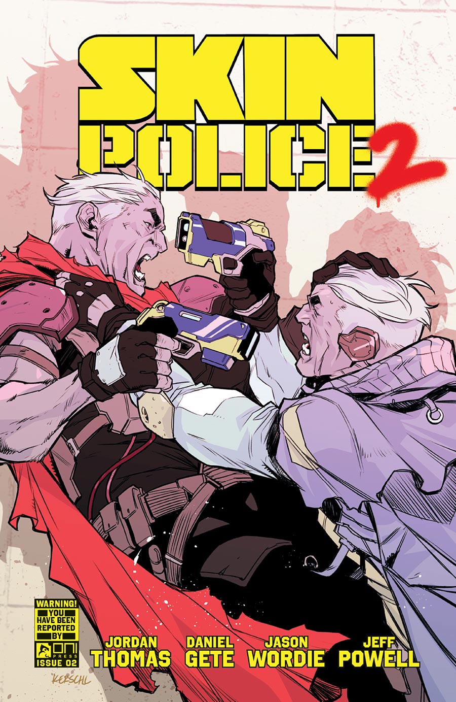 Skin Police 2 #2 Cover C Variant Andre Lima Araujo Cover