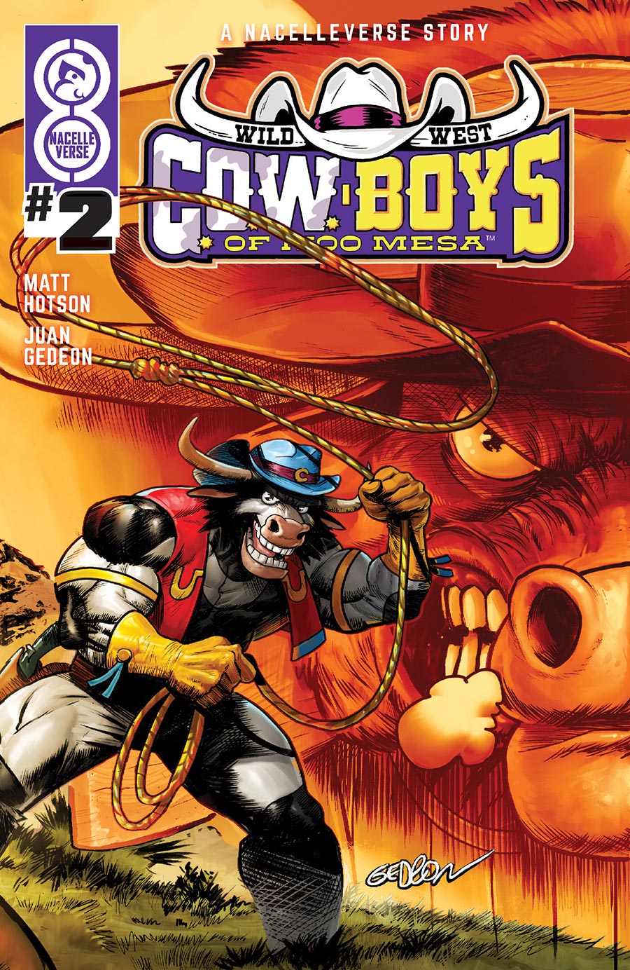 Wild West C.O.W.-Boys Of Moo Mesa Vol 3 #2 Cover A Regular Juan Gedeon Cover