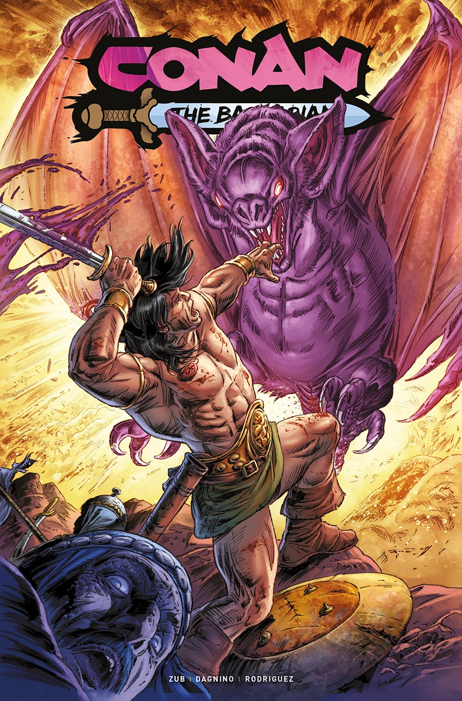 Conan The Barbarian Vol 5 #25 Cover C Variant Doug Braithwaite Cover