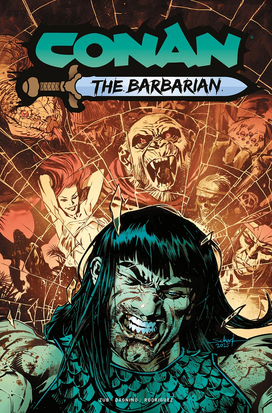 Conan The Barbarian Vol 5 #25 Cover D Variant Jonas Scharf Cover