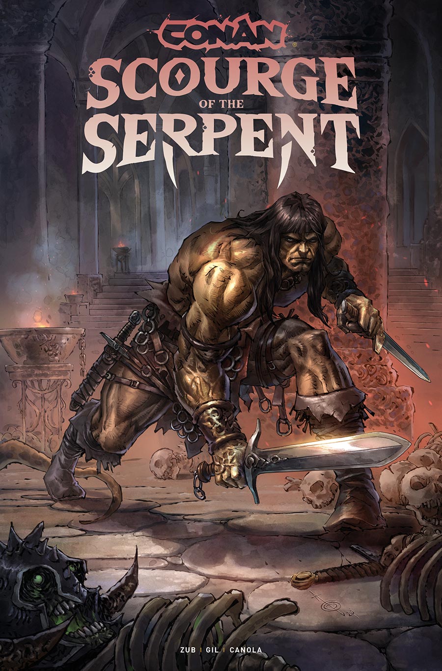 Conan The Barbarian Scourge Of The Serpent #2 Cover B Variant Alan Quah Cover