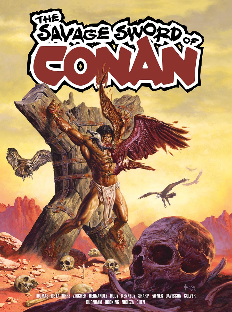 Savage Sword Of Conan (2024) Vol 3 TP Direct Market Joe Jusko Variant Cover