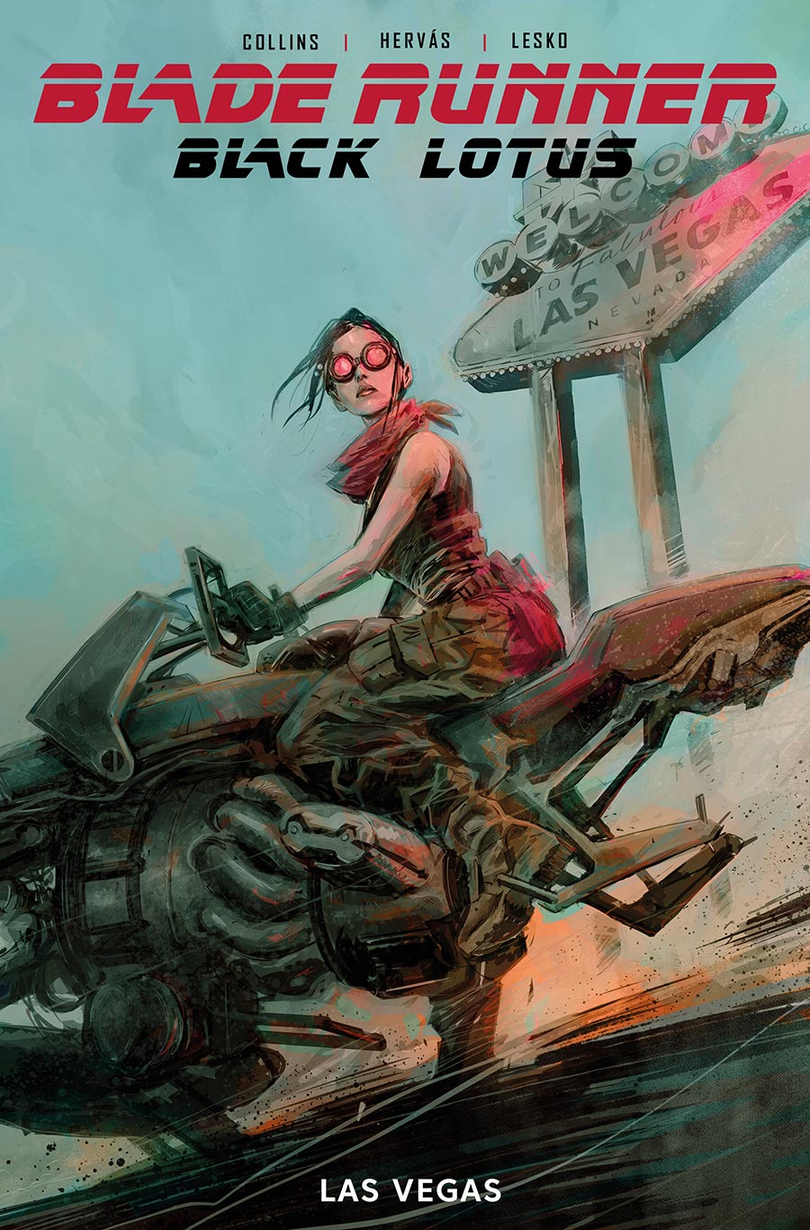 Blade Runner Black Lotus Las Vegas #2 Cover C Variant Jesus Hervas Cover
