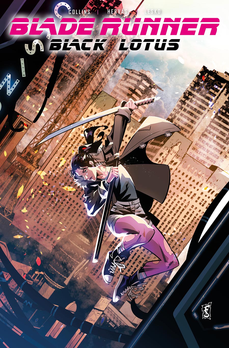 Blade Runner Black Lotus Las Vegas #2 Cover D Variant Federico Sabbatini Cover