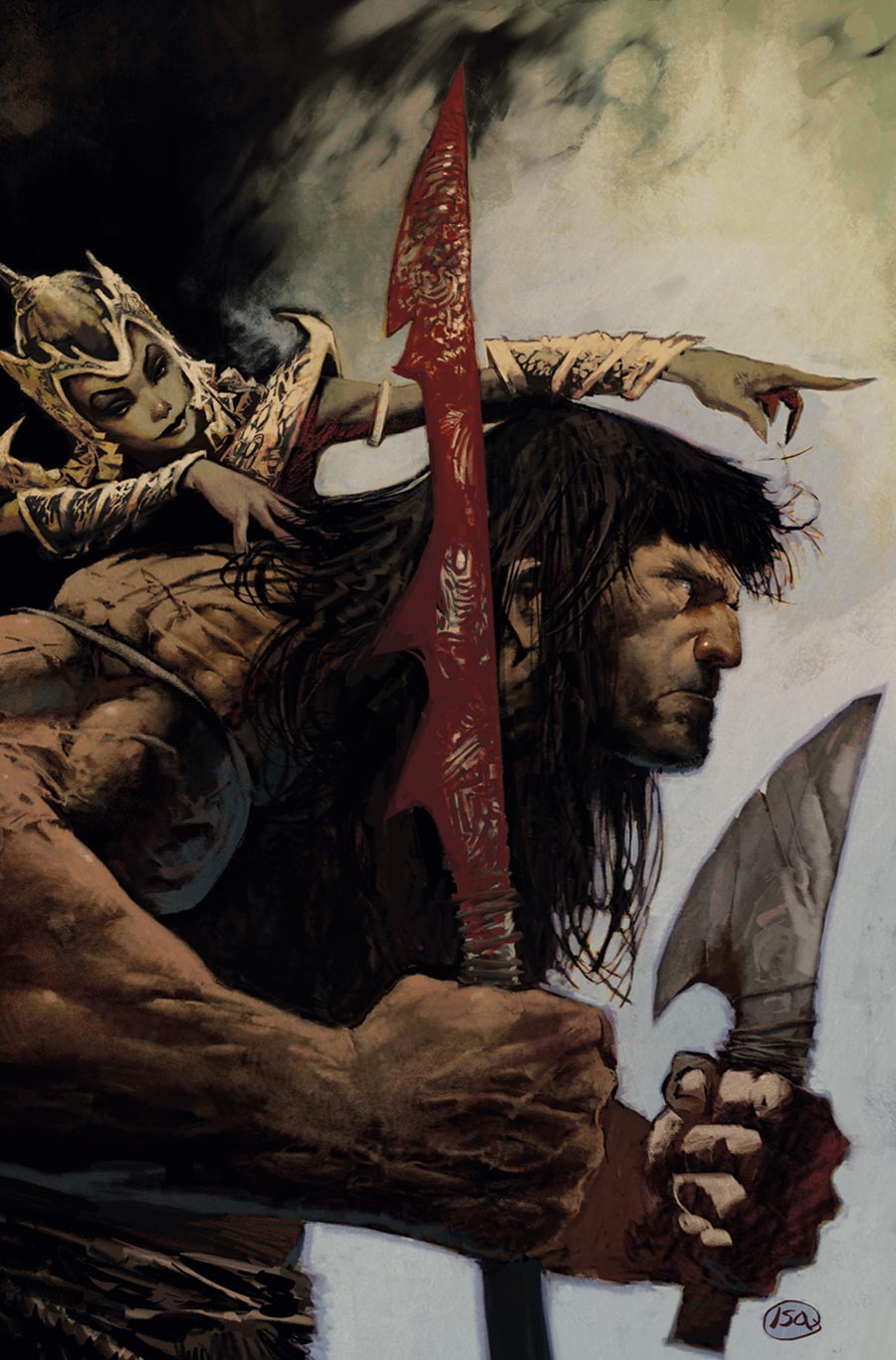 Conan The Barbarian Vol 5 #22 Cover G SDCC Exclusive Jason Shawn Alexander Virgin Variant Cover