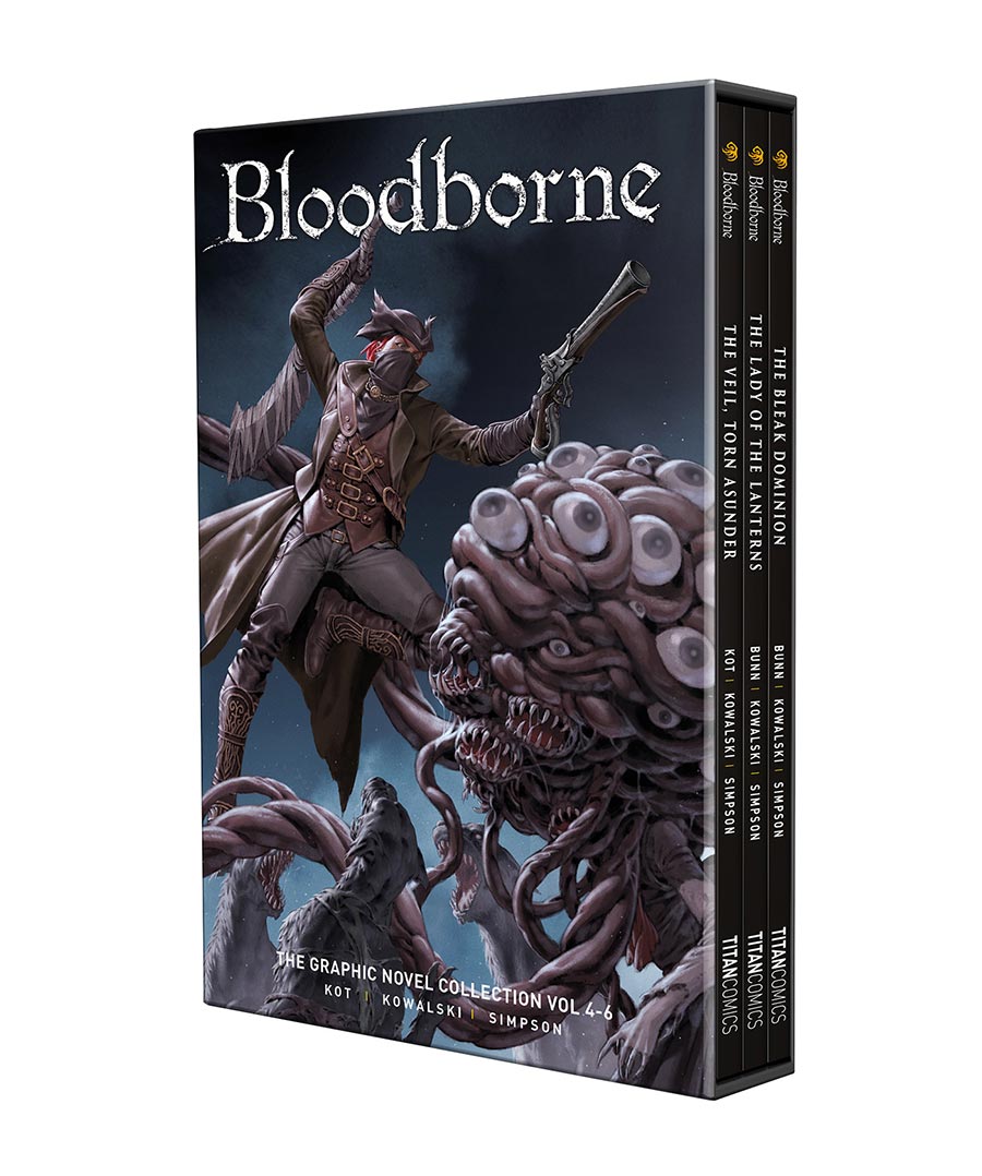 Bloodborne Graphic Novel Collection Vol 4-6 Boxed Set Direct Market Junggeun Yoon Variant Cover