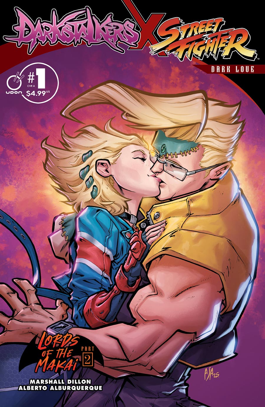 Darkstalkers x Street Fighter Dark Love #1 (One Shot) Cover A Regular Alberto Alburquerque Cover