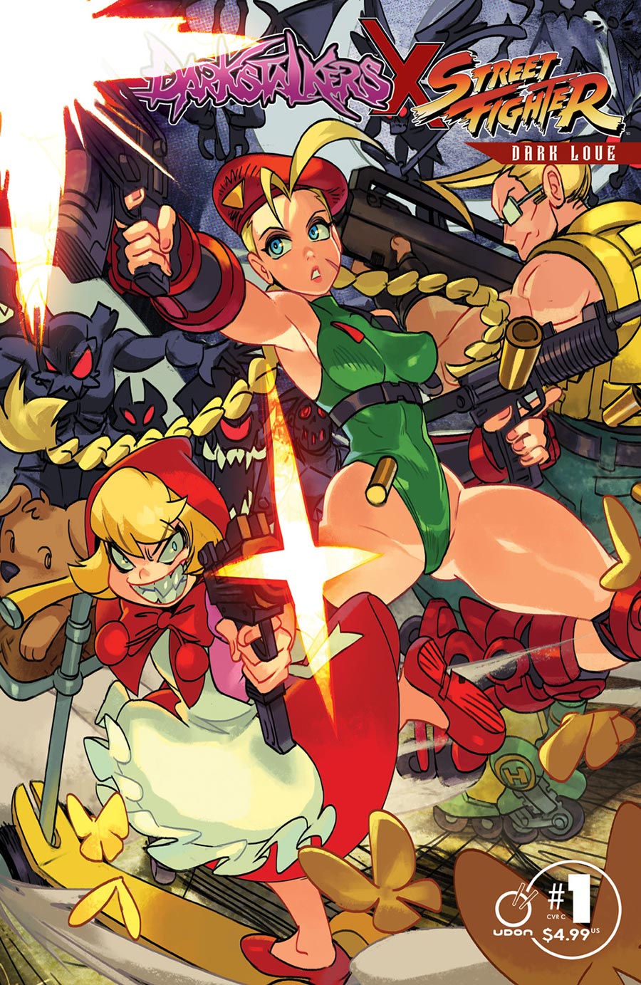 Darkstalkers x Street Fighter Dark Love #1 (One Shot) Cover C Incentive Alex Ahad Variant Cover
