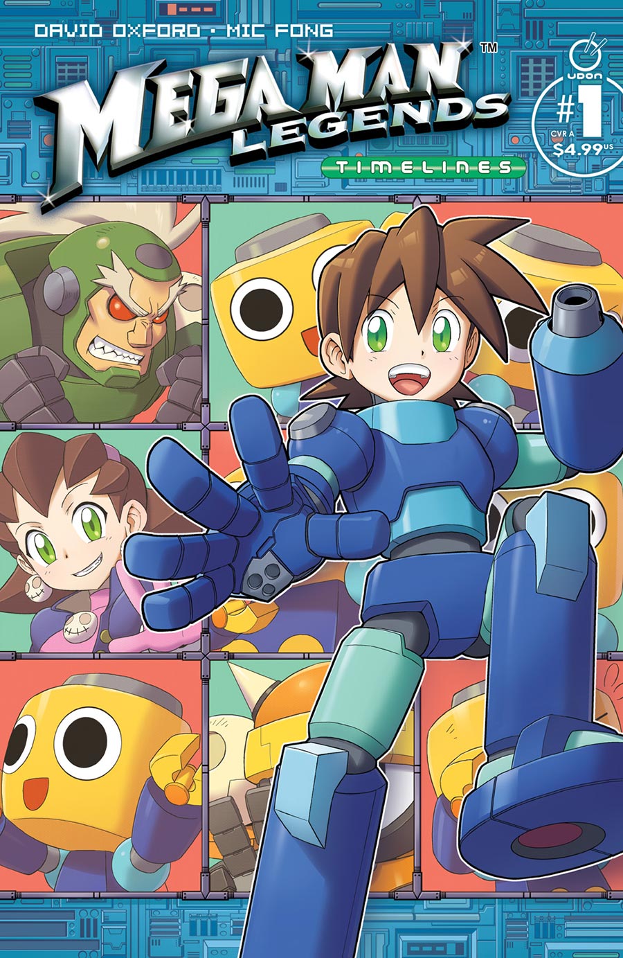 Mega Man Legends Timelines #1 (One Shot) Cover A Regular Mic Fong Cover