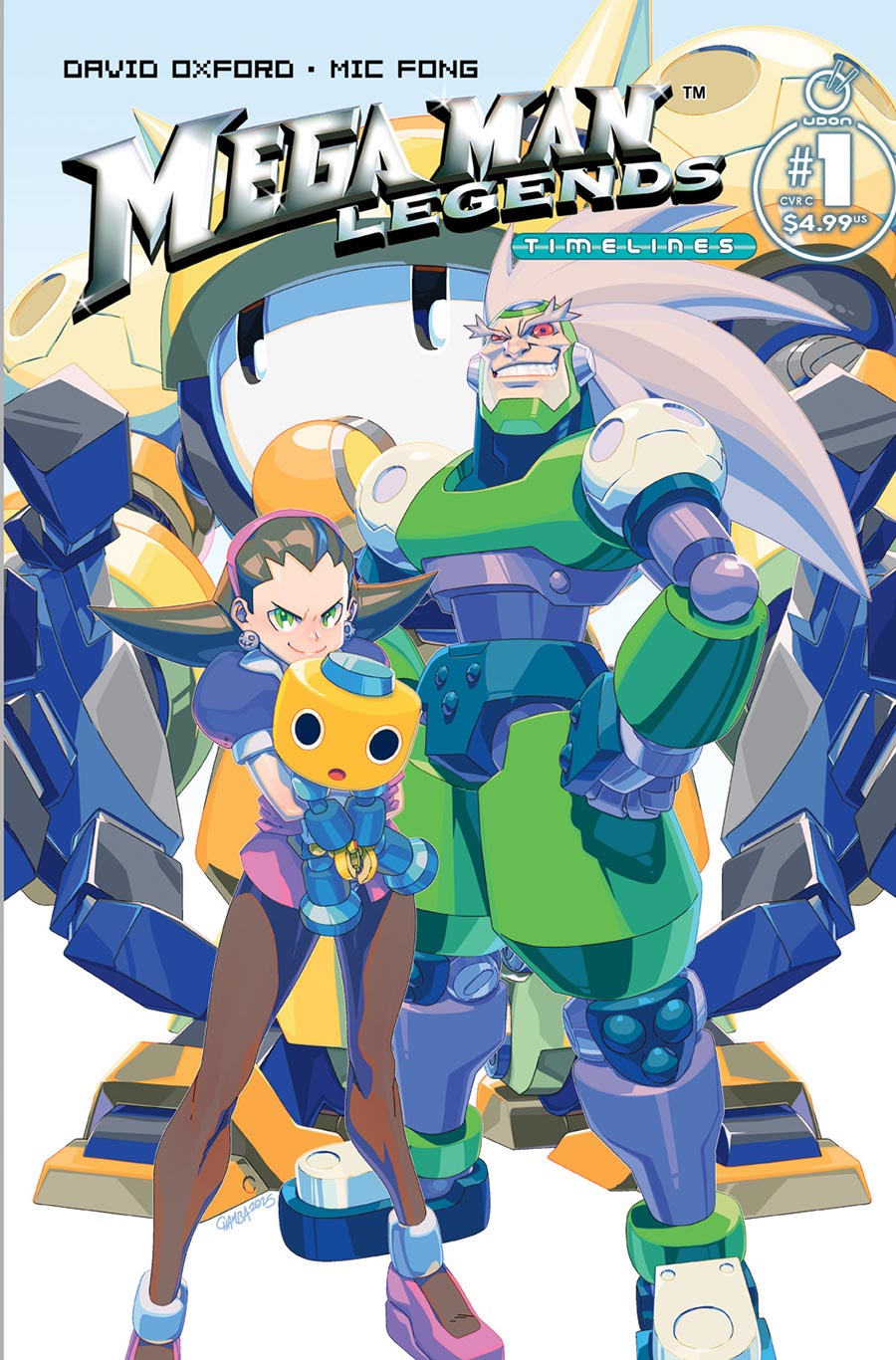 Mega Man Legends Timelines #1 (One Shot) Cover C Variant Jeffrey Chamba Cruz Cover