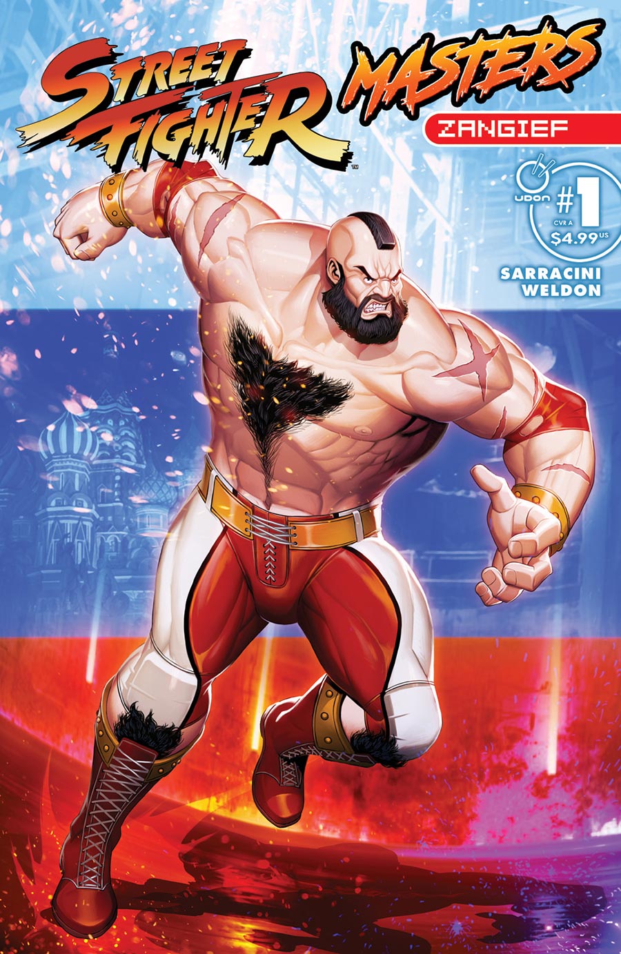 Street Fighter Masters Zangief #1 (One Shot) Cover A Regular Genzoman Cover