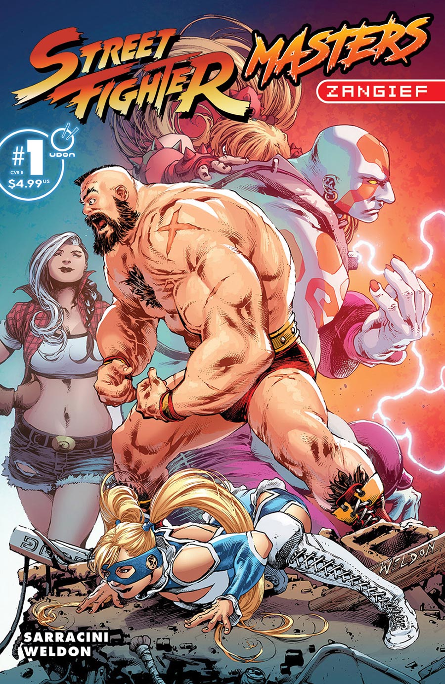 Street Fighter Masters Zangief #1 (One Shot) Cover B Variant Matthew Weldon Cover