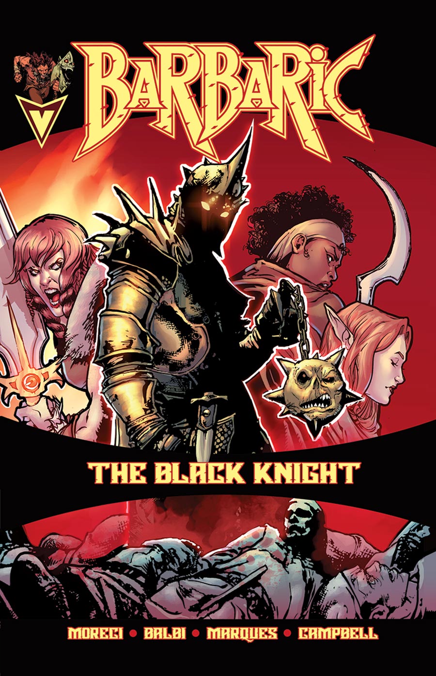 Barbaric The Black Knight #1 (One Shot) Cover A Regular Nathan Gooden & Fabi Marques Cover