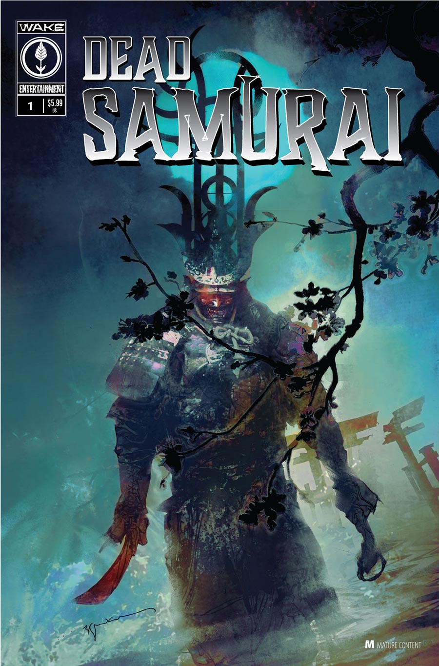 Dead Samurai #1 Cover D 2nd Ptg A Bill Sienkiewicz Variant Cover