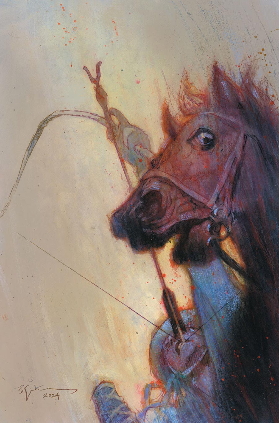 Dead Samurai #2 Cover E 2nd Ptg C Incentive Bill Sienkiewicz Virgin Variant Cover