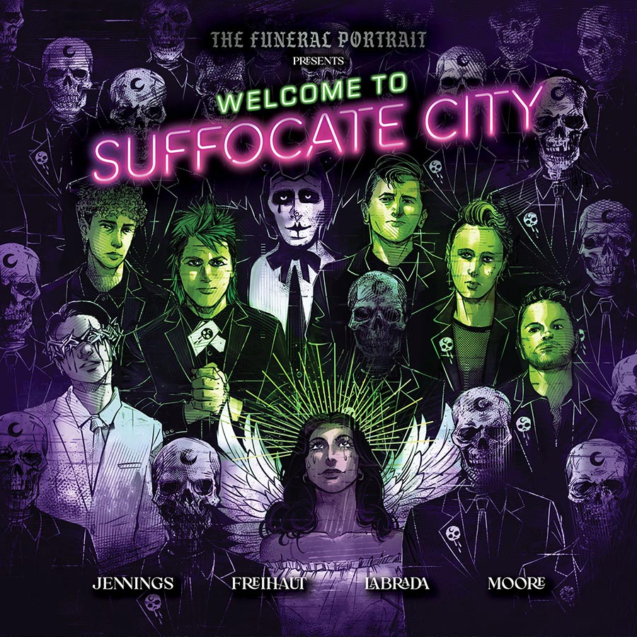 Funeral Portrait Presents Welcome To Suffocate City HC