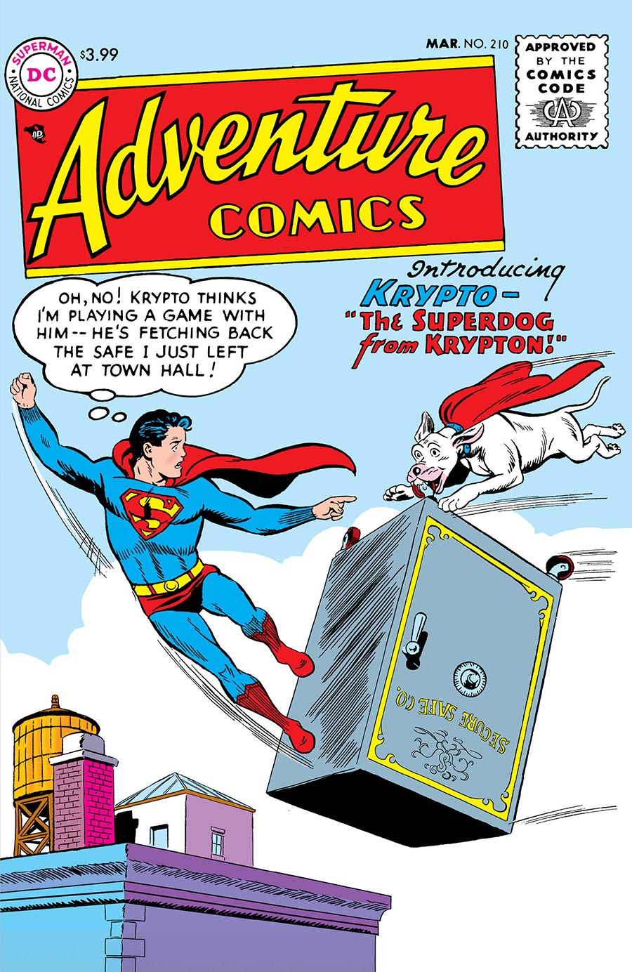 Adventure Comics #210 Facsimile Edition (Corrected Printing With No Polybag & No Ticket)