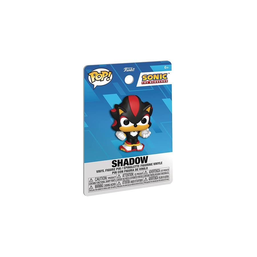 POP PVC Pin Sonic The Hedgehog - Shadow The Hedgehog