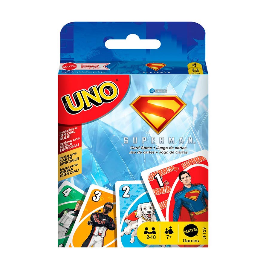 UNO Superman Movie (2025) Card Game