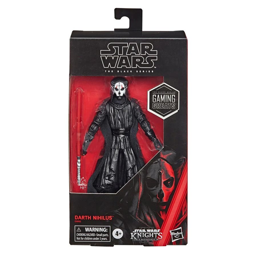 Star Wars The Black Series Gaming Greats Darh Nihilus 6-Inch Action Figure