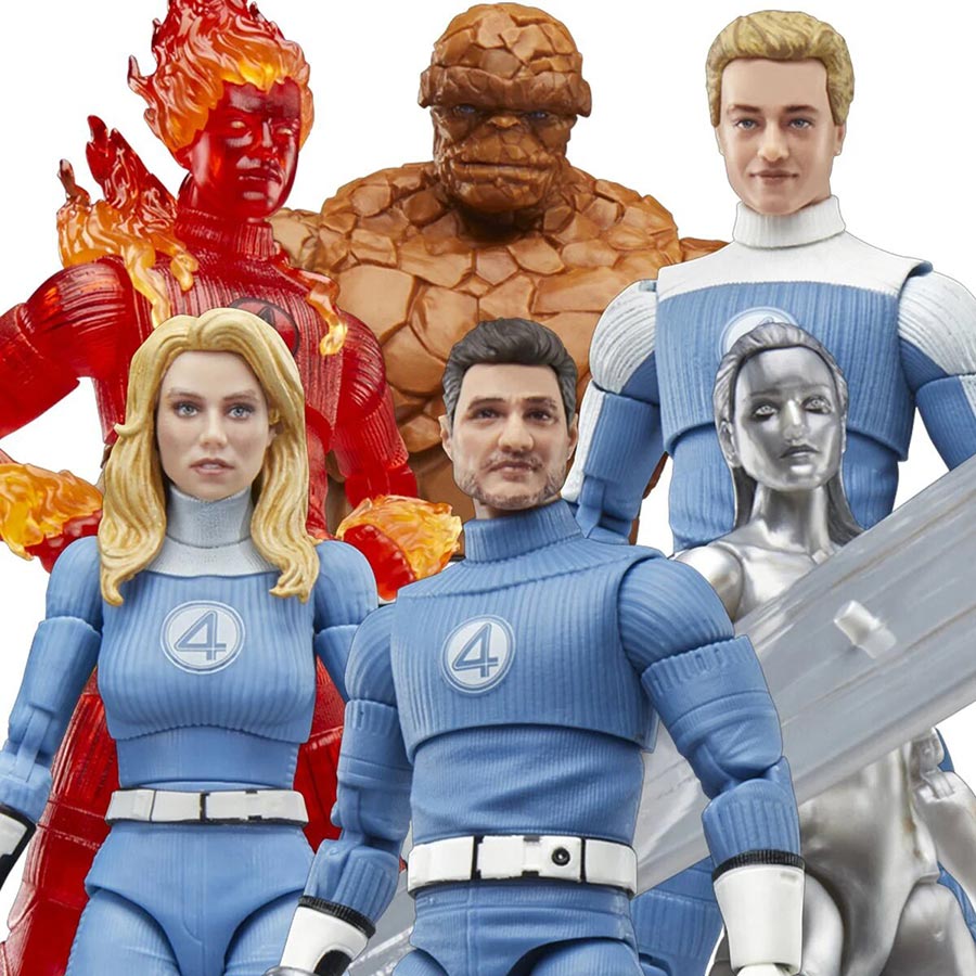 Marvel Legends Fantastic Four First Steps 6-Inch Action Figure Assortment Case