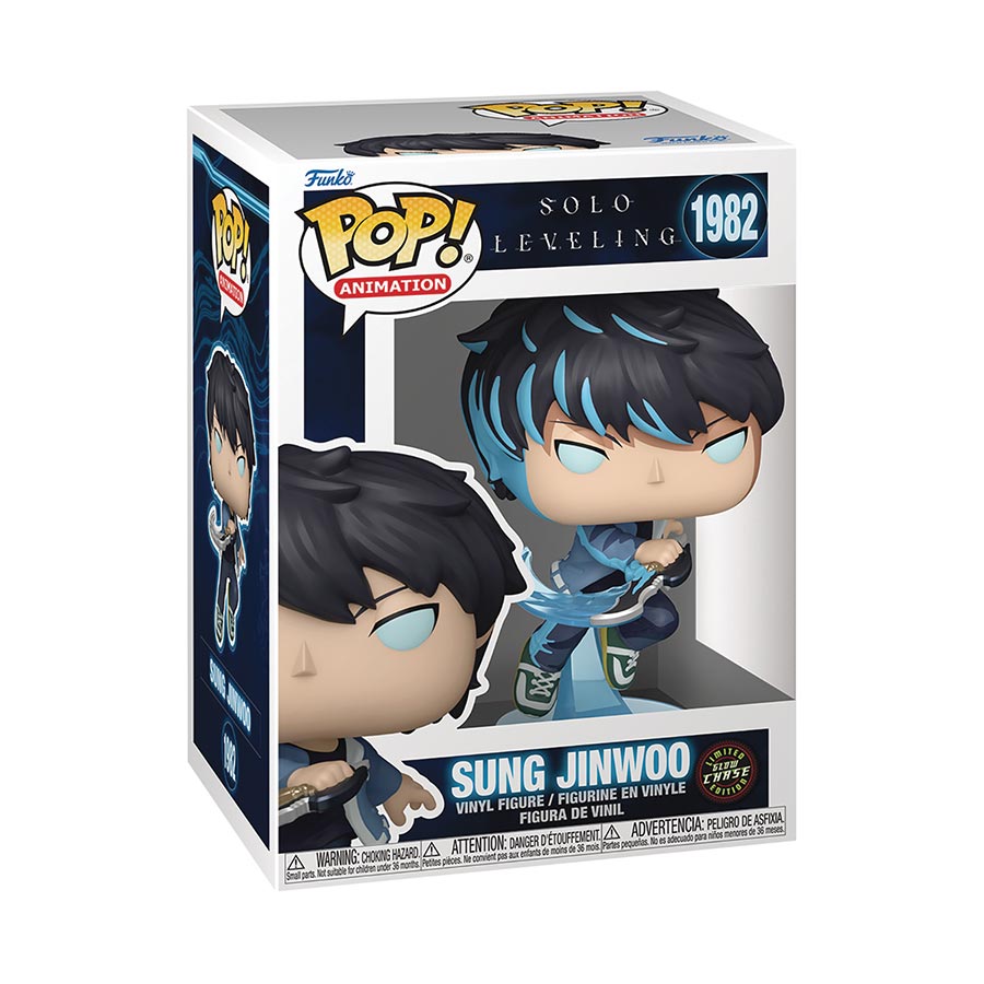 POP Animation Solo Leveling Sung Jinwoo Chase Vinyl Figure