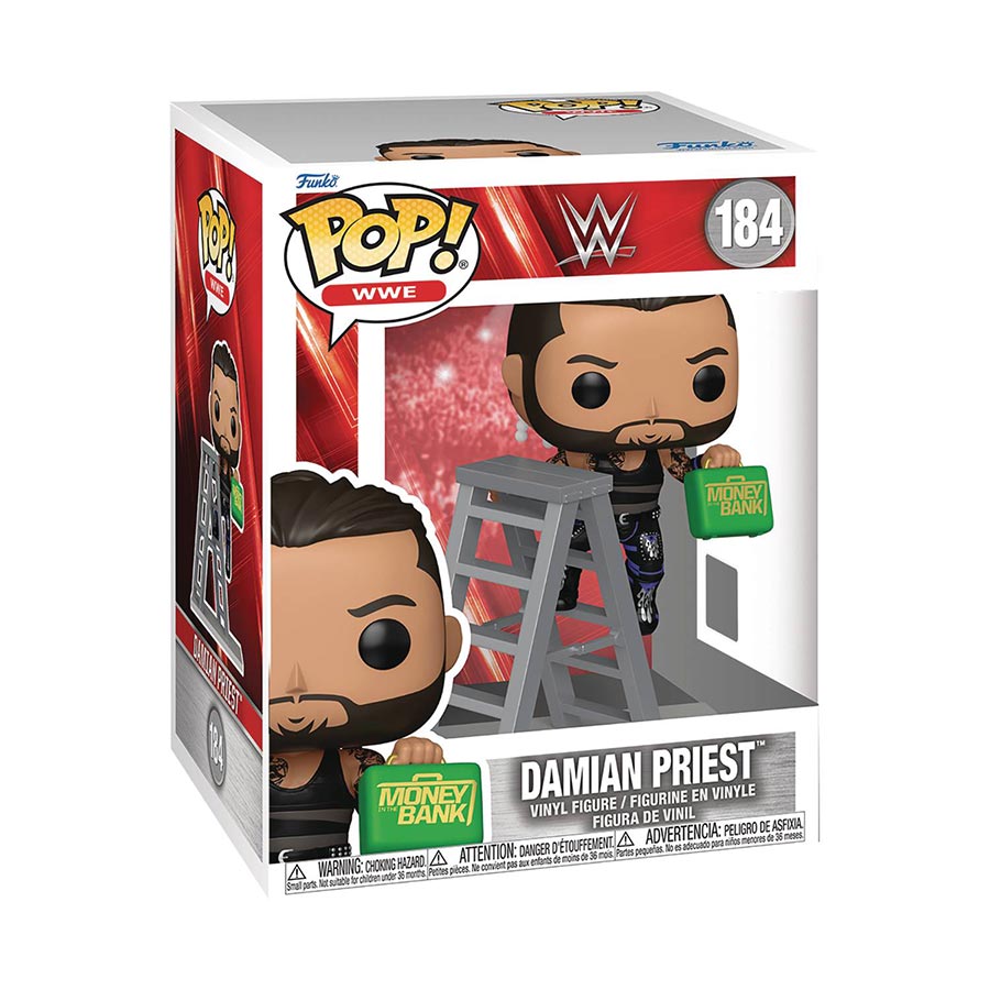 POP Premium WWE Damian Priest MITB Vinyl Figure