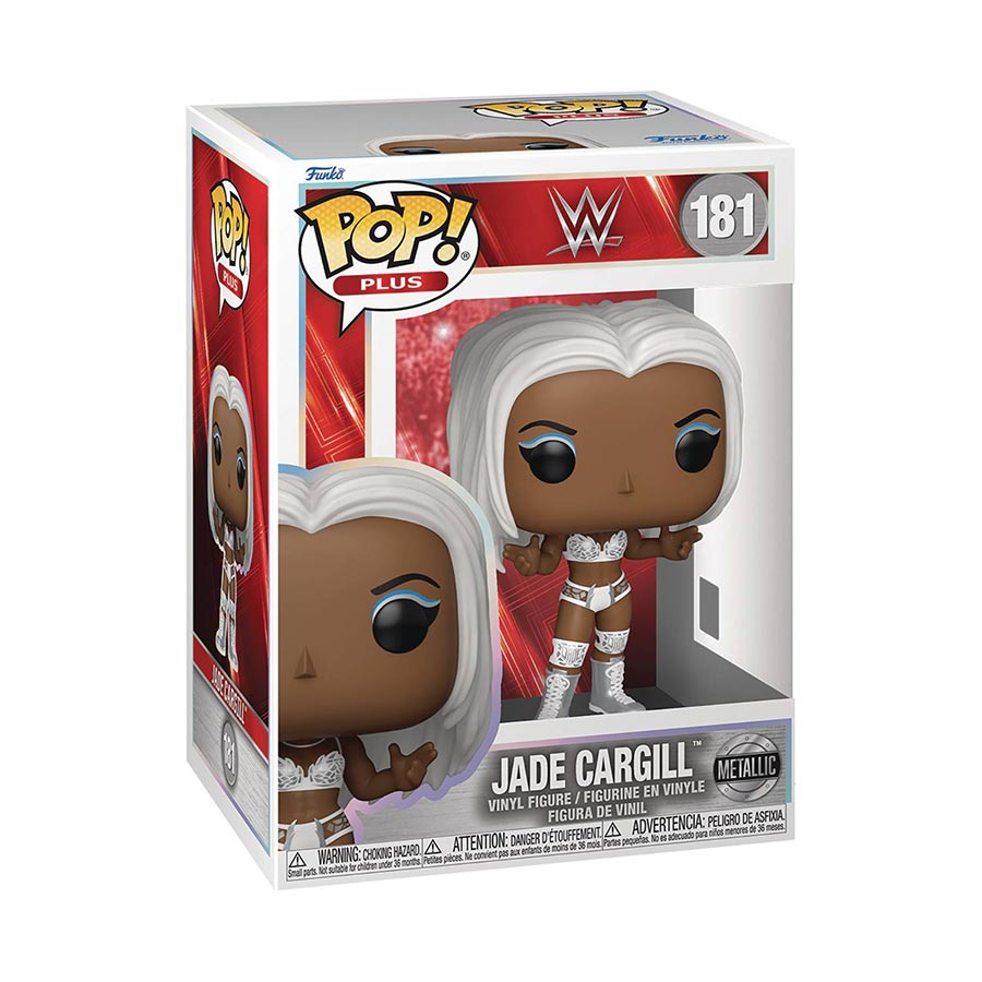 POP Plus WWE Jade Cargill Metallic Vinyl Figure