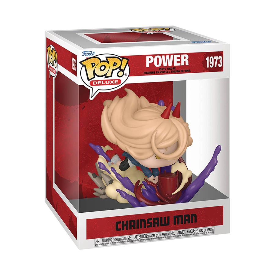 POP Deluxe Chainsaw Man Power Blood Mallet Vinyl Figure